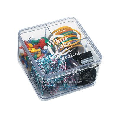 COMPACT DESK NEEDS CLEAR TOP WITH CLEAR BASE