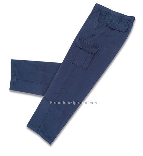 COTTON BLEND CARGO PANTS