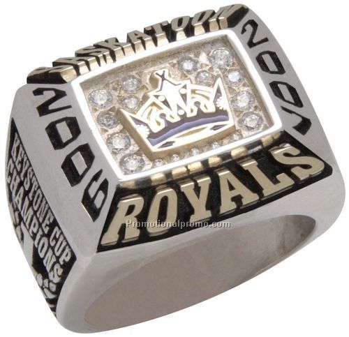 Champion Jumbo Top with multiple stone settings jewelry