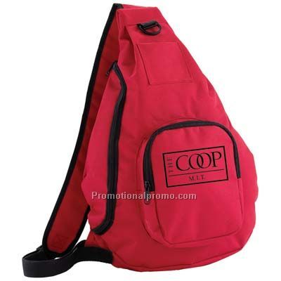 Classic Sling Bag -Red/Printed