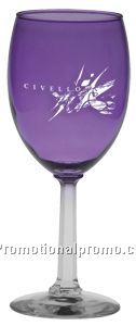 Colored Napa Valley Goblet-Optic/Violet-10 oz.