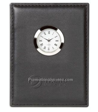 Colorplay or Chocolate Leather Clock