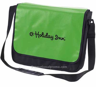 Comfort Messenger Bag - Green/Printed
