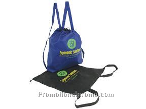 Comfortable back pack with drawstring closure non-woven - 70 g