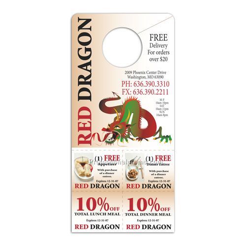 Coupon Door Hanger