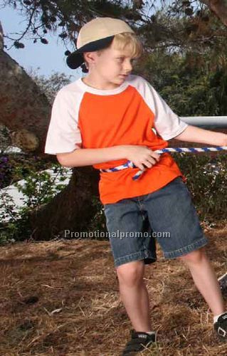 Crew Neck Raglan S/S Top