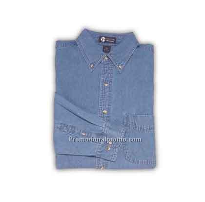 DENIM WOVEN SHIRT