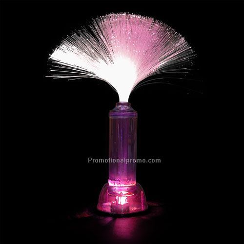 Electric Fiber Optic Lamp - Purple