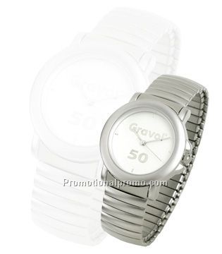 Estyle - ladies casual watch with metal band