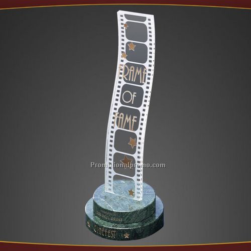 Film Strip Incl. Double Marble Base
