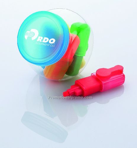 HIGHLIGHTERS IN A JAR
