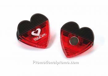 Heart Shaped Magnet Clip