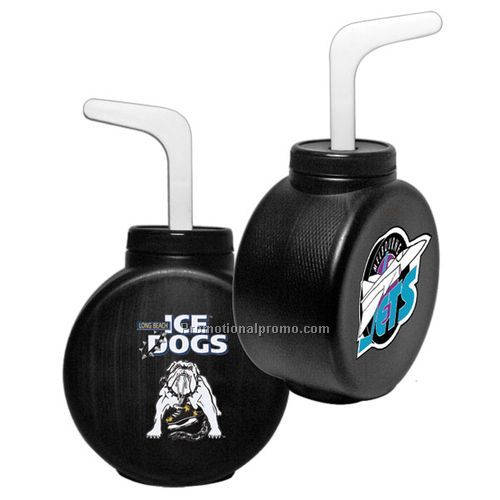 Hockey Puck Water Bottle
