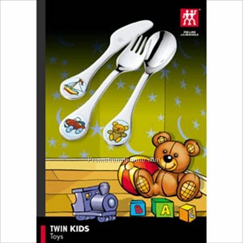 J.A.Henckels Twin Kids 3 Piece Children37491 Tableware Set - Toys