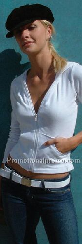 L/S Zip Hoodie w/ Pouch