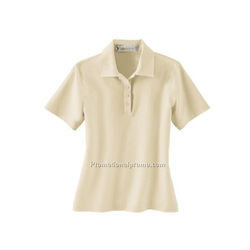 LADIES' PERFORMANCE POLYESTER STRETCH WOVEN POLO