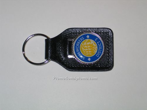 LARGE RECTANGULAR- ROUND CORNERS ACRYLIC MEDALLION KEY FOBS