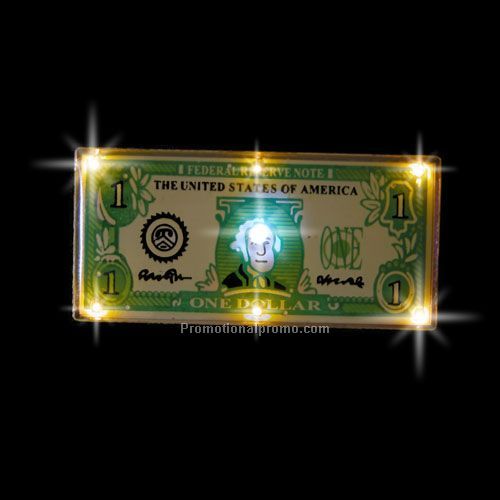 LED Light-Up Magnet U.S. Dollar