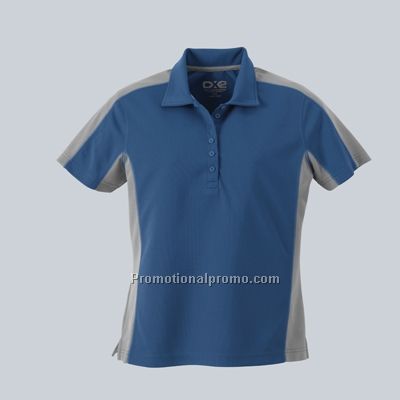 Ladies 100% Polyester Diced Knit Golf