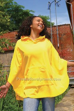 Ladies Micro Fleece Poncho