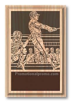 Laserwood Sport Plaque - 6