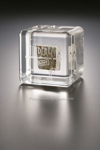 Lucite Embedment Cube w/ 3/8