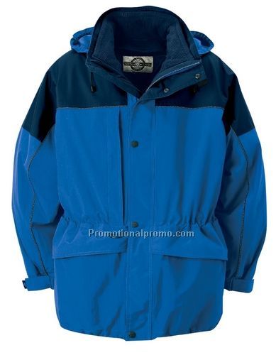 MEN'S 3-IN-1 TWO-TONE PARKA