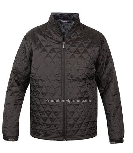 MEN'S QUILTED JACKET - Black