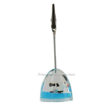 MILK COW AQUA MEMO HOLDER
