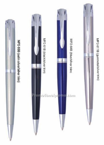 MP-2 Pen - Blue/Silver Trim