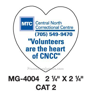 Magnet Stock Shape Heart