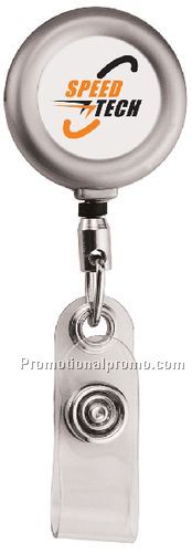 Matte Metal Badge Reel