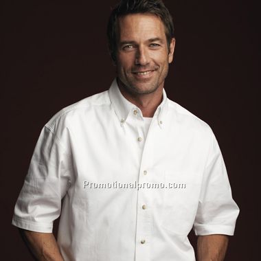 Men's Cotton Twill Short Sleeve Shirt