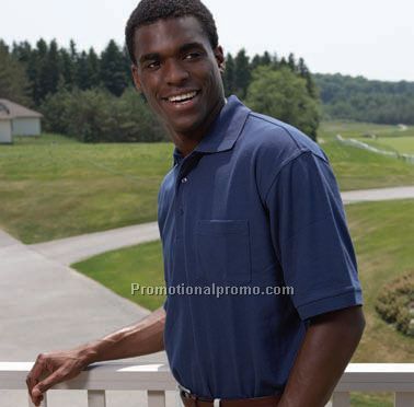 Men's Polo Shirt with Pocket