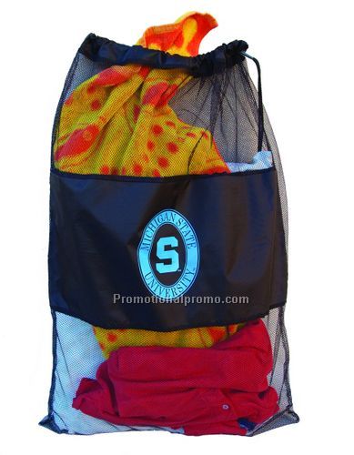 Mesh Laundry bag -black