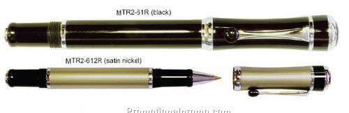 Metro-2 Roller Pen - Satin Nickel