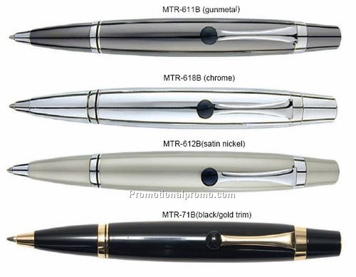 Metro Pen - Black/Gold Trim