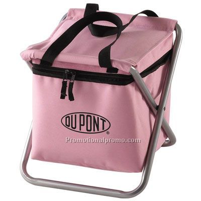 Mini Cooler Chair - Pink/Unprinted