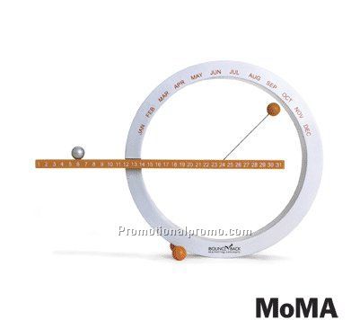 MoMA Mini Magnetic Perpetual Calendar ORANGE