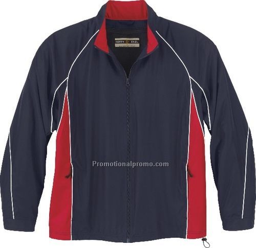 NEW MEN37459 WOVEN TWILL ATHLETIC JACKET