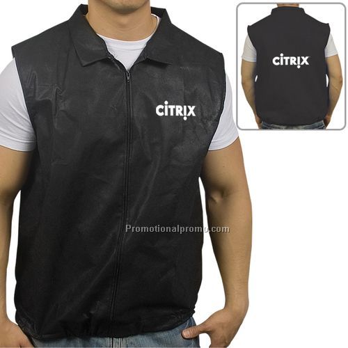 NON WOVEN PROMOTIONAL VEST - SMALL