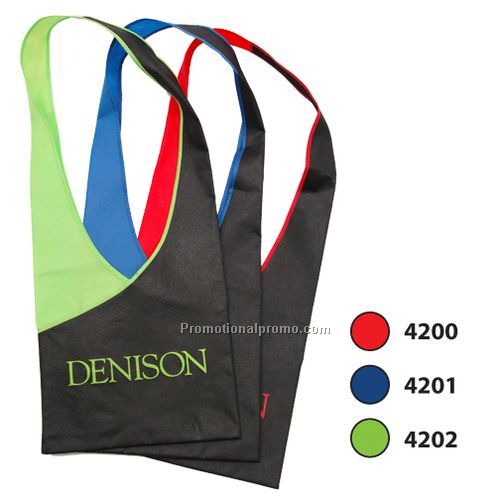 Non-Woven Sling-Tote - Lime