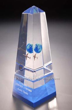 Obelisk w/ Colored Bottom