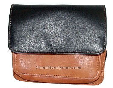 OrganizerBag / Zipppered Section / Stonewash Cowhide