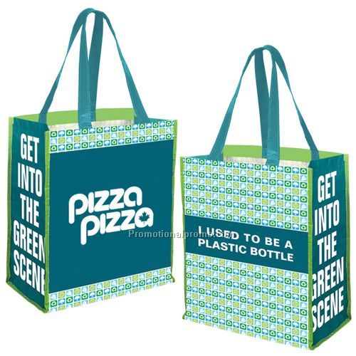 PET PREPRINTED JUMBO GROCERY TOTE