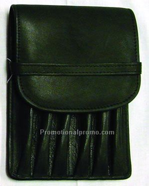 PenCase / 6-Pens / TopFlap / Stonewash Cowhide
