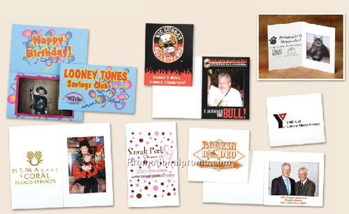 Photo Holder - Gloss Finish - Ink Print 1 Color - Portrait