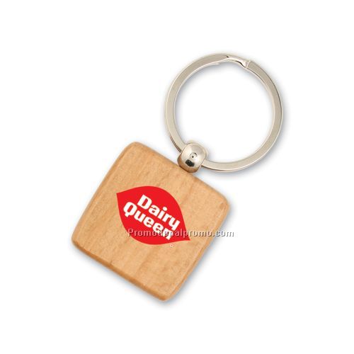 Printed Wood Key Fobs