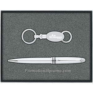 Pull-Apart Key Tag/Ballpoint Pen Gift Set