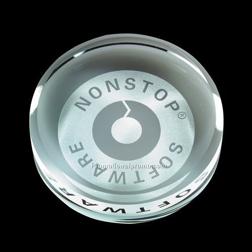 ROUND JADE PAPERWEIGHT